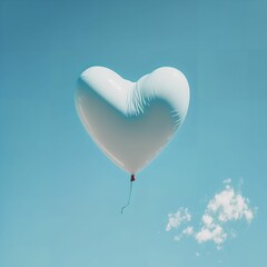 Obraz na płótnie Canvas Heart Balloon