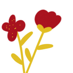 Watercolor Flower Pattern Background