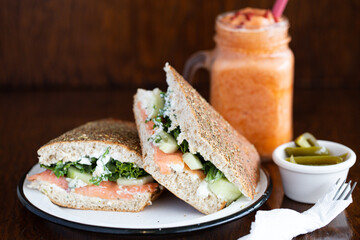 panini salmon