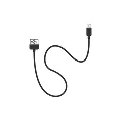 usb cable icon vector design template illustration 