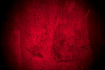 Old wall texture cement black red  background abstract dark color design are light with white gradient background.