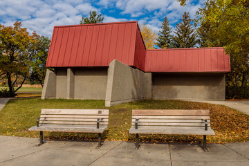 Meewasin Park is Saskatoon's premiere park along the river.