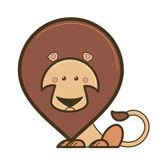 lion cartoon