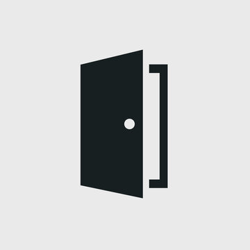 Opened door icon