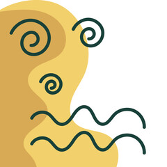 Abstract Blob Corner (9)