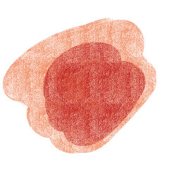 Teal watercolor cloud