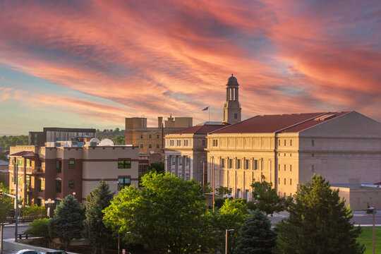 Downtown Pueblo, Colorado During the Day
