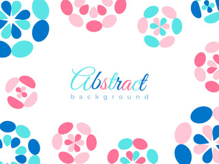 flat abstract minimalist background. vivid wallpaper.