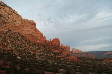 Sedona stormy skies