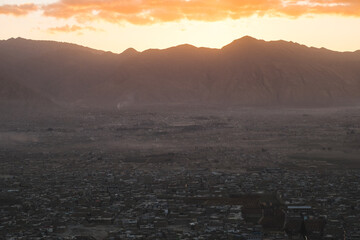 Sunrise over Quetta