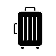 travel bag icon vector design template in white background