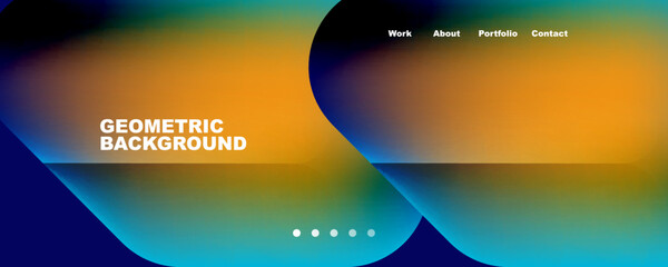 Composition of trendy minimalist geometric elements abstract background. Vector Illustration For Wallpaper, Banner, Background, Card, Book Illustration, landing page