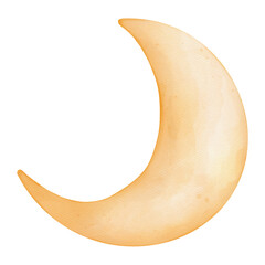 Crescent moon, Astronomy and Space concept © Apixsala