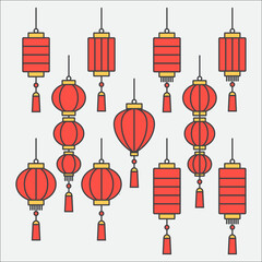 Fototapeta na wymiar chinese new year decorations