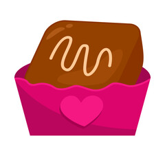 Pink Flat Valentines Chocolate 3