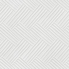 Embossed herringbone pattern on paper background, seamless texture, paper press, 3d illustration