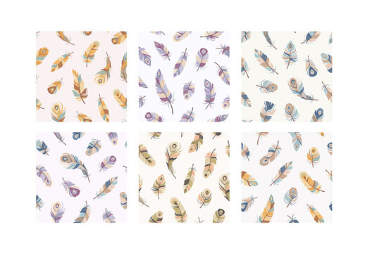 Feather Pattern Vector