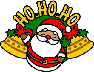 Santa Ho Ho Ho Sublimation