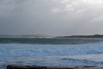 Stormy day outside Kalbarri - western Australia