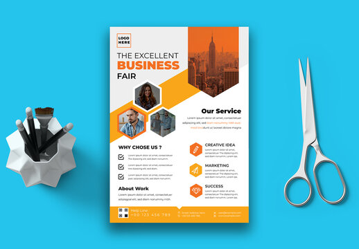Business Fair Flyer Design