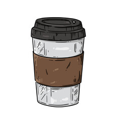 Takeaway Coffee Cup PNG Clipart Illustration