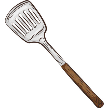 Spatula Cooking Utensil PNG Clipart Illustration