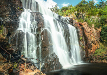 The Mackenzie Falls in the Grampians National Park
