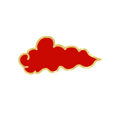 Chinese New Year Elements. Chinese New Year Cloud.