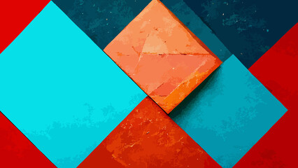 abstract geometric background. colorful geometric illustration.