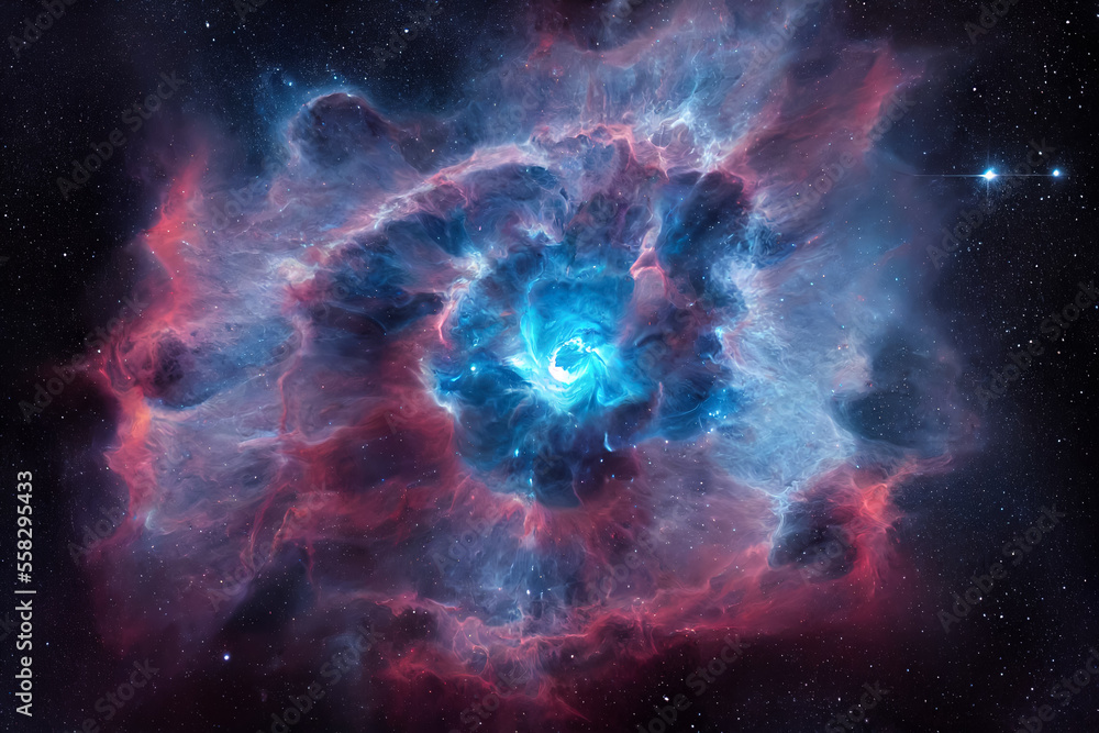 Canvas Prints galaxy with stars and space dust in the universe. space nebula.