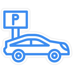 Parking Icon Style