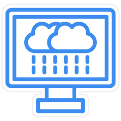 Weather News Icon Style