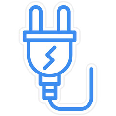 Power Plug Icon Style