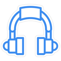 Headphone Sale Icon Style