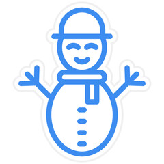 Snowman Icon Style