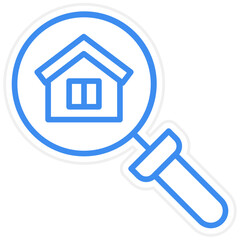 House Search Icon Style
