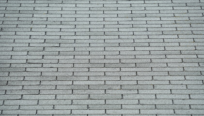 close up on roof shingle background