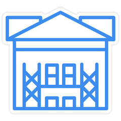 Warehouse Icon Style