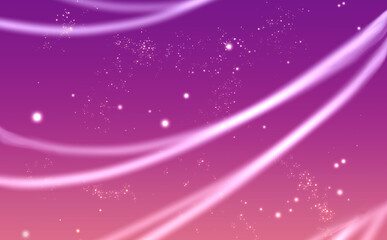 Obraz premium ファンタジーな星空