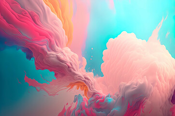 abstract colorful waves background.