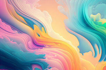 abstract background with pastel colors