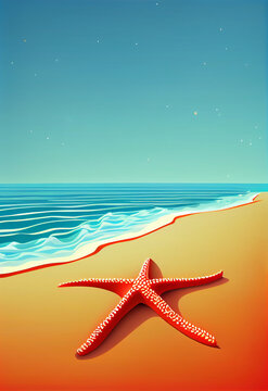 Starfish on the Beach, Generative AI