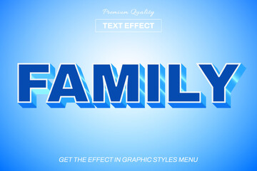 3D editable text effect template
