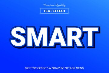 3D editable text effect template