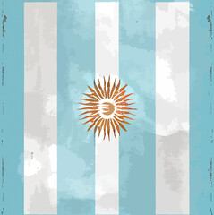 illustration of the Argentina flag