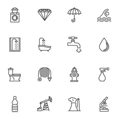 Miscellaneous icons set