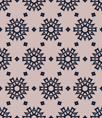 Abstract geometric pattern. A seamless background, vintage texture.	