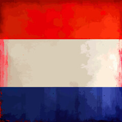 illustration of the Netherlands flag