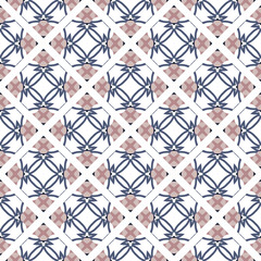 Fototapeta premium Abstract geometric pattern. A seamless background, vintage texture. 