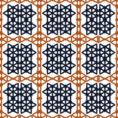 Abstract geometric pattern. A seamless background, vintage texture.	